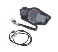 Velocímetro digital para motocicleta, odómetro de 11000 rpm, medidor velocidad universal para Harley Touring Road King