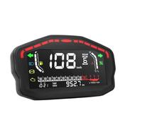velocímetro Digital tacómetro Panel De Instrumentos Digital para Motocicleta, Instrumento De Medición De Iconos, Velocímetro LED Universal, Tacómetro, Motor De 1, 2 Y 4 Cilindros