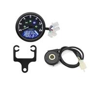 velocímetro Digital tacómetro Velocímetro Universal para Motocicleta, Panel De Instrumentos, Pantalla Digital, Velocidad, mph, Km/h, Tacómetro, Combustible, para para 0 A 12 000 RPM