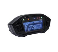 Velocímetro Digital Universal Motocicleta, 13000 Rpm,retroiluminación Vehículos Motor 2 A 4 Cilindros, Odómetro Con 7 Colores Ajustables