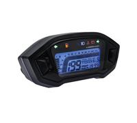 Velocímetro Digital Universal para Motocicleta, 13000 RPM, Retroiluminación para Motor De 2 A 4 Cilindros, Odómetro, Ajuste 7 Colores Cuentakilómetros(Type c)