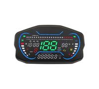 Velocímetro digital universal para motocicleta con LED para tablero instrumentos RPM tacómetro reloj temperatura agua engranaje personalizado