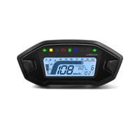 Velocímetro digital universal para motocicleta de 10000 RPM, tacómetro, odómetro, tablero instrumentos con pantalla L E D 7 colores