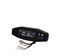 Velocímetro digital universal para motocicleta, medidor de aceite, tacómetro, panel instrumentos, luz señal giro