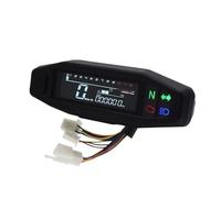 Velocímetro digital universal para motocicleta, medidor de aceite, tacómetro, panel instrumentos, luz señal giro