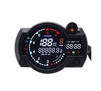 Velocímetro Digital Velocímetro digital universal para motocicleta, odómetro, medidor de 0 a 199 km/h, para tablero instrumentos