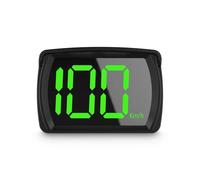 Velocímetro GPS digital universal, medidor de recordatorio KMH, pantalla LCD HD, plug and play, fuente grande para todos los V