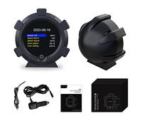 Velocímetro GPS X95 MPH, indicador de inclinación de nivel de inclinómetro para coche, medidor de pendiente de velocidad GPS multifuncional, para vehículo todoterreno DC5-28V