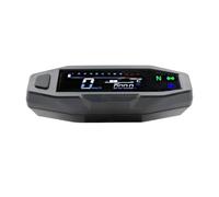 Velocímetro Motocicleta, Instrumento Tablero Digital Universal con Luz Giro, Medidor Horas Km/h, Tacómetro Aceite Tacómetro