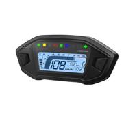 Velocímetro, Odómetro Y Tacómetro con Sensor Digital, Indicador De Tablero Universal para Motocicletas 1, 2 4 Cilindros, 10 000 RPM Cuentakilómetros(Only Gauge)