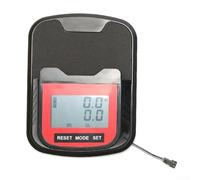 Velocímetro para bicicleta estática con conector SM de 2 pines para salida de sensor inductivo y práctico soporte para teléfono en el manillar o la consola