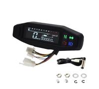 Velocímetro para Motocicleta, Medidor De Aceite, Tacómetro, Medidores Digitales Universales, Panel Instrumentos, Indicador Luz Señal Giro Cuentakilómetros(Color2)