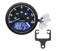 Velocímetro Tacómetro Instrumento Universal para Motocicletas, Velocímetro, Odómetro, Tacómetro, 12000 RPM, 1-4 Cilindros, Medidor Digital para Motocicletas.