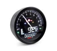 Velocimetro/tacometro koso d80 tnt-05 anillo negro para moto repuestos