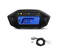 Velocímetro Universal Motocicleta, Medidor Panel Digital,tacómetro,velocidad, Odómetro,nivel Combustible,temperatura Agua Para 2,4 Cilindros