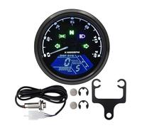 Velocímetro Universal para Motocicleta De 12000 RPM, Odómetro, Tacómetro, 1 A 4 Cilindros, Medidor Digital para Cuentakilómetros(Color8)