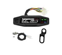 Velocímetro Universal para Motocicleta, Panel Digital, Tacómetro, Odómetro, Medidor De Velocidad, RPM, Voltímetro para Titan 150 Cuentakilómetros(Type N)