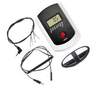 Velocímetros para bicicleta de fitness, monitor de frecuencia cardíaca, pantalla LCD, para entusiastas del fitness, monitor de correr al aire libre
