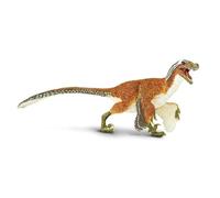 Velociraptor con Plumas 20.3cm | Figura de Dinosaurio | No tóxico y libre de BPA | Apto para Niños de 3+ | Safari Ltd