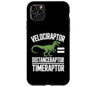 Velociraptor Distanceraptor Timeraptor Dinosaurio Carreras Diversión Carcasa para iPhone 11 Pro MAX