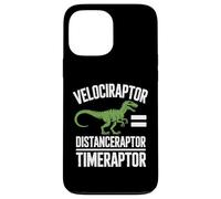 Velociraptor Distanceraptor Timeraptor Dinosaurio Carreras Diversión Carcasa para iPhone 13 Pro MAX