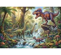 Velociraptor Puzzle De Madera 1000 Piezas Adultos Y Niños,Rompecabezas,Regalo Ideal Dinosaurio,Deco Pared,14 Años+,Anti-estrés,Relax,Desafío,Reto,Madera,Educativo (75x50cm)