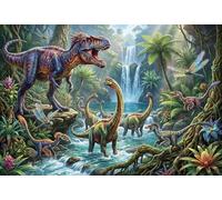 Velociraptor Puzzle De Madera 500 Piezas Adultos Y Niños,Reto,Anti-estrés,Deco Pared Dinosaurio,Regalo Ideal,Madera,14 Años+,Rompecabezas,Desafío,Relax,Educativo (52x38cm)