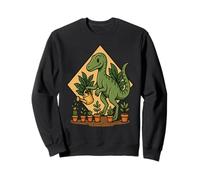 Velociraptor Regar Plantas Auto Cuidado Dino Sudadera