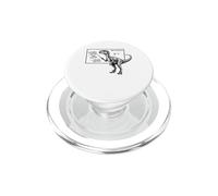 Velocirraptor Distanceraptor Timeraptor Divertida Ciencia de la física PopSockets PopGrip para MagSafe