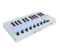Velocities - Teclado sensible con pantalla LED, controlador de teclado de 25 teclas con 16 almohadillas retroiluminadas