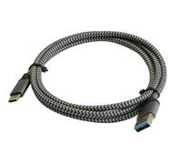 Velocraze Cable USB - cable de datos USB 3.0 a Type-C de 1.2m, 3A y 3Gbps, ideal para transferencias rápidas y carga eficiente.