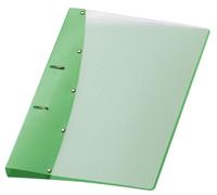 VELOFLEX 1141441 - Carpeta con anillas de diamante, mecanismo de 2 anillas, DIN A4, 20 mm, plástico sólido PP, verde claro, 1 unidad