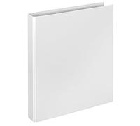 Veloflex 1143090 - Carpeta de anillas A4, 4 anillas, 25 mm altura completa, color blanco