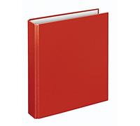 Veloflex 1153020 - Carpeta de cartón (Polipropileno (PP), Rojo, A5, 250 hojas, 80 g/m², 2,5 cm)