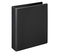VELOFLEX 1159080 - Carpeta de anillas Comfort, carpeta de anillas, carpeta, DIN A5, mecanismo de 2 anillas, 194 x 230 x 38 mm, PVC, negro