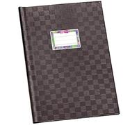 Veloflex 1342180 Cuaderno escolar móvil, A4, película de PP, 25 fundas, negro