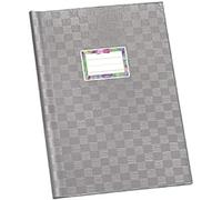 Veloflex 1342181 Cuaderno escolar móvil, A4, película de PP, 25 fundas, Gris
