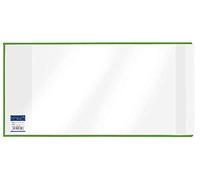 Veloflex 1540241 funda tipo libro, 240 x 540 mm, PP, 10 unidades, con lengüeta, transparente