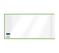 Veloflex 1540245 Funda Tipo Libro, Forro Plástico para Libros, 245 x 450 mm, PP, 10 Unidades, con Lengüeta, Transparente