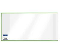 Veloflex 1540280 - Funda para libros, 280 x 540 mm, lámina de polipropileno, con solapa, transparente, 10 unidades