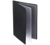 Veloflex 3258590 - Tarjetero plateado de 8 compartimientos, color negro