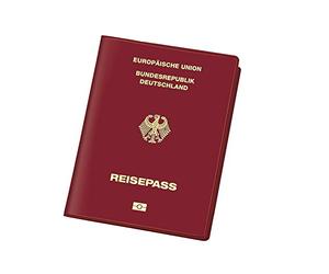 VELOFLEX 3259800 - Funda Document Safe, funda para pasaporte, protección RFID/NFC, funda protectora, 100 x 135 mm, rojo vino