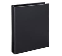 Veloflex 4143080 Velodur - Archivador de anillas (A4, Mecanismo de 4 anillos, 25 mm), PVC, color negro