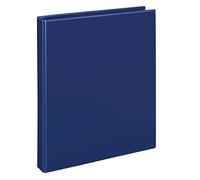 VELOFLEX 4144050 - Carpeta de anillas Comfort, carpeta, carpeta de anillas, grapadora, DIN A4, mecanismo de 4 anillas, 16 mm, PVC, azul
