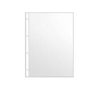 Veloflex 4345000 - Fundas para documentos (polipropileno, DIN A4, transparente, 100 unidades)
