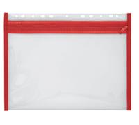 VELOFLEX 4354020 - Funda para documentos con cremallera, 1 unidad, DIN A4, archi