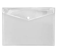 VELOFLEX 4520100 - Cubierta para documentos Crystal, 1 unidad, DIN A3, bolsa para documentos con cierre de velcro, PP, transparente