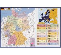 VELOFLEX 4674000 - Almohadilla de escritorio Alemania, 40 x 60 cm, antideslizante, lavable, con película protectora transparente antirreflectante