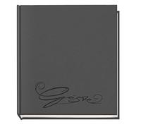 Veloflex 5420082 - Libro de visita (20.5 x 24 cm, 144 hojas), gris