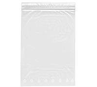 VELOFLEX 6706000 - Bolsa de cinta de impresión, 180 x 250 mm, film PE 0,05 mm, bolsa ziplock transparente, 100 unidades